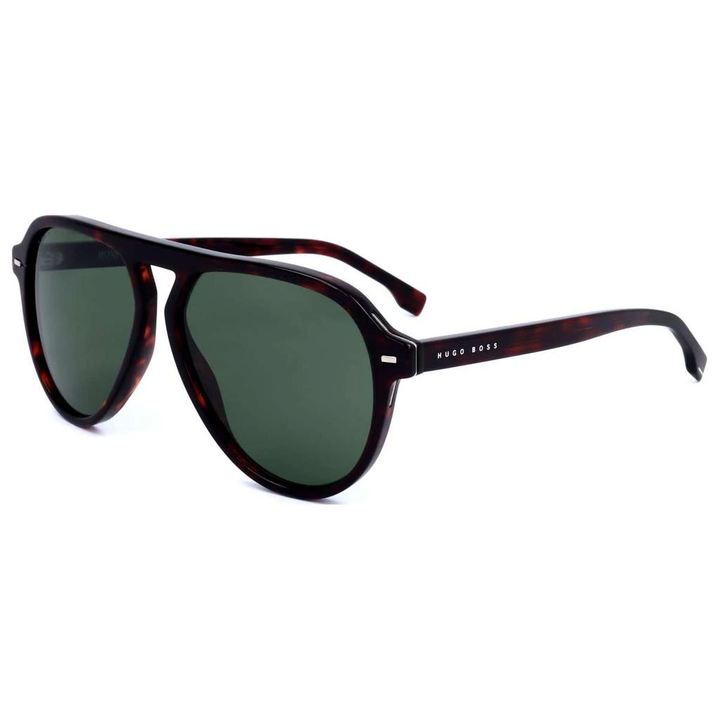 商品Hugo Boss|Hugo Boss Men's Red Aviator Sunglasses,价格¥410,第1张图片