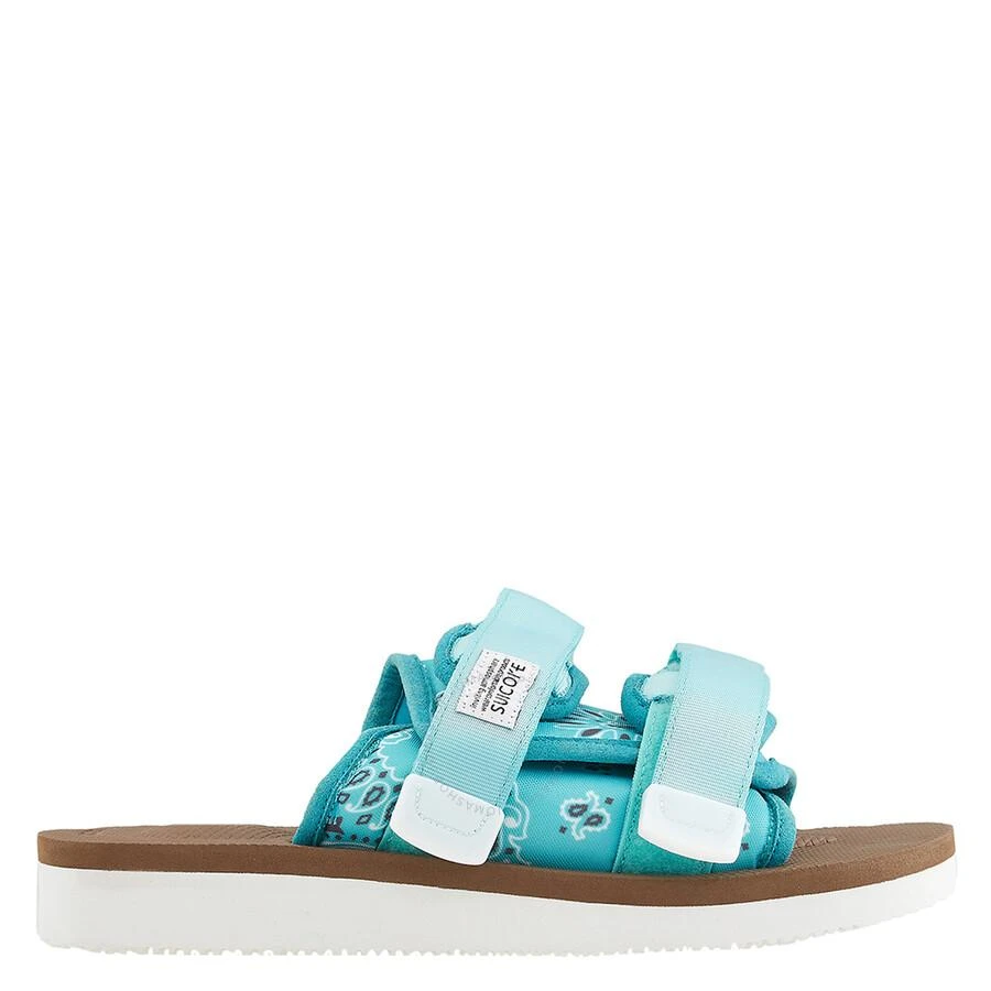 商品Suicoke|Ladies Teal Moto-Cab Slippers,价格¥643,第1张图片