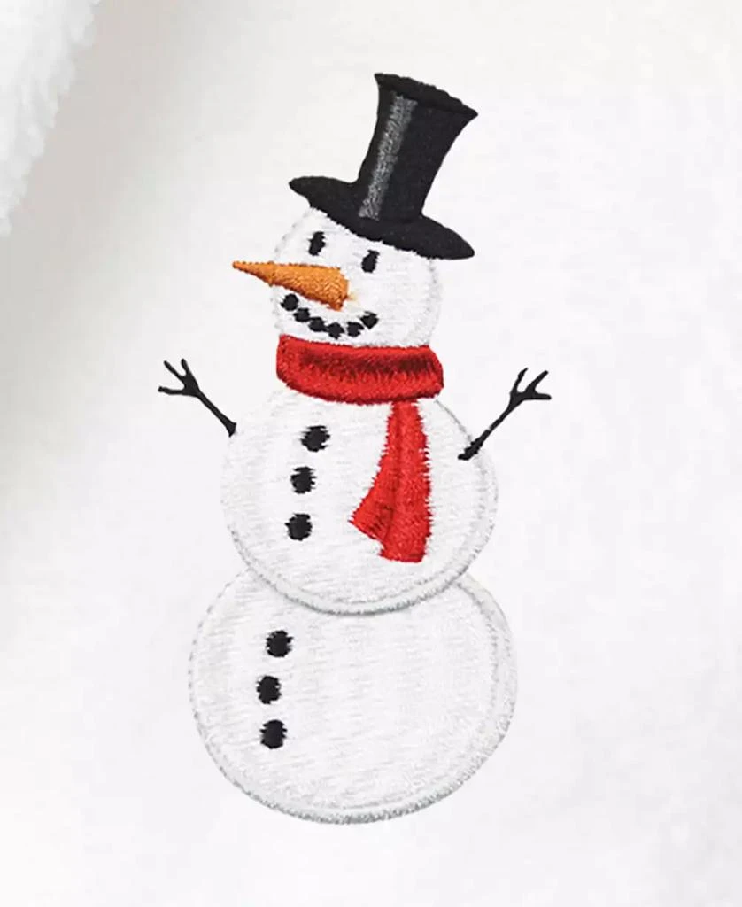 商品Linum Home Textiles|Kids Snowman Super Plush Double Brushed Hooded Bathrobe,价格¥546,第2张图片详细描述