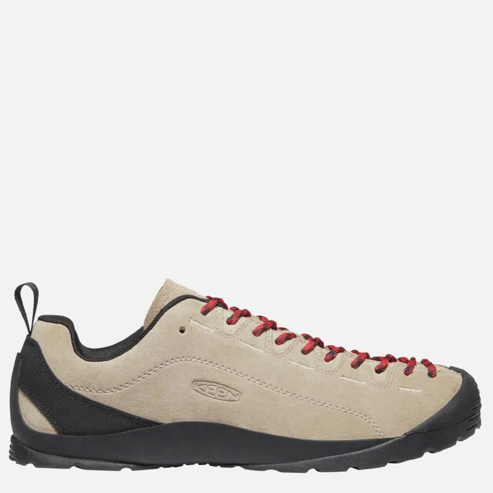 商品Keen|KEEN MEN'S JASPER SUEDE TRAINERS - SILVER/MINK,价格¥971,第1张图片