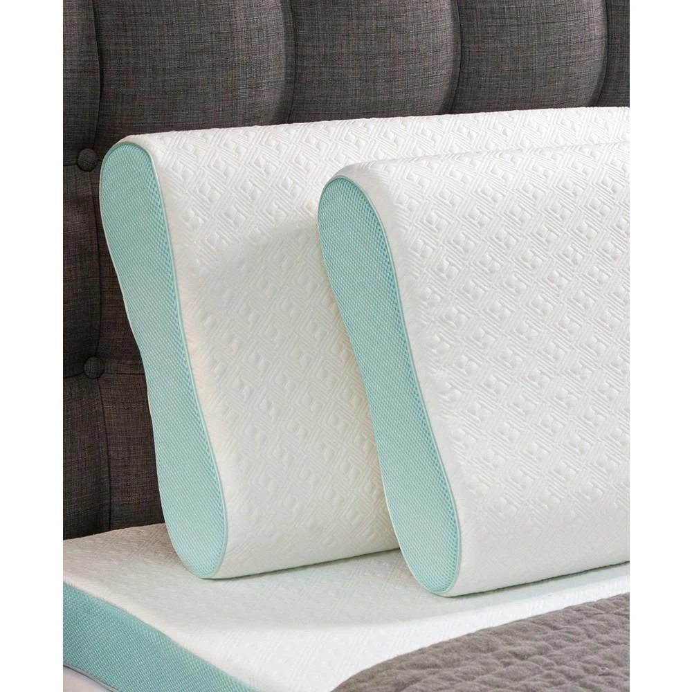 Natural Comfort Contour Memory Foam Pillow, King, Created For Macy's 商品