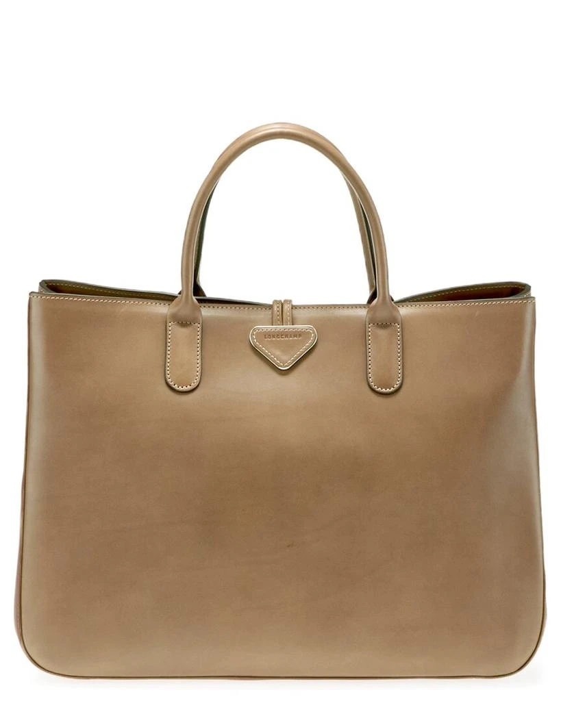 商品Longchamp|Longchamp "Roseau Heritage" Leather Satchel,价格¥6460,第2张图片详细描述
