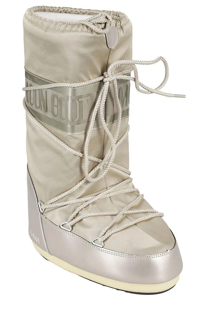 商品Moon Boot|Moon Boot Icon Glance Lace-Up Satin Boots,价格¥1412,第2张图片详细描述