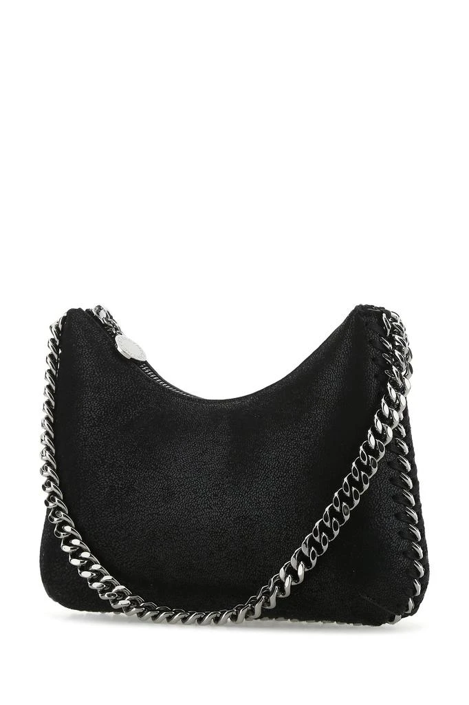 商品Stella McCartney|Black shaggy deer mini Falabella shoulder bag,价格¥4738,第1张图片