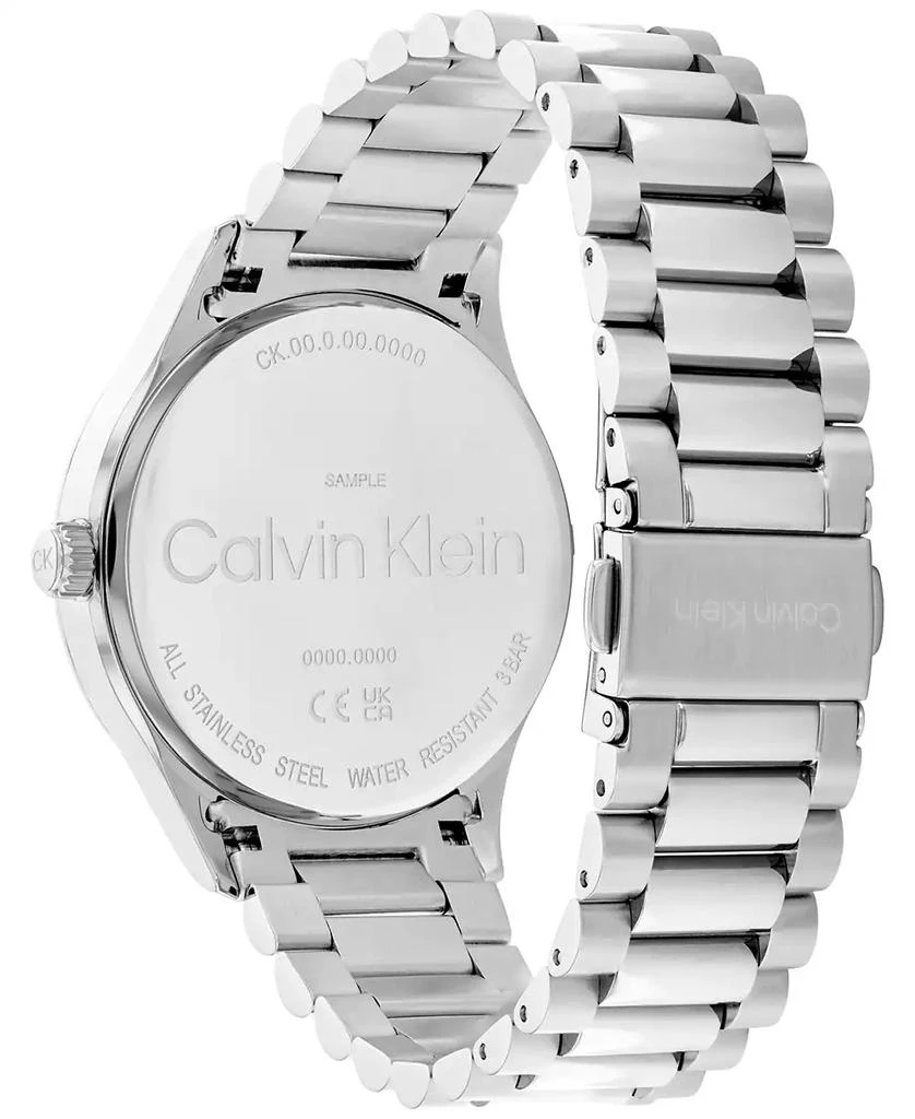 商品Calvin Klein|Men's Stainless Steel Bracelet Watch 40mm,价格¥839,第3张图片详细描述