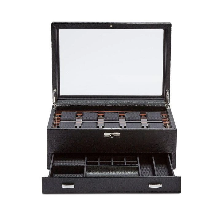 1834 Roadster Ten Slot Watch Box with Drawer 商品