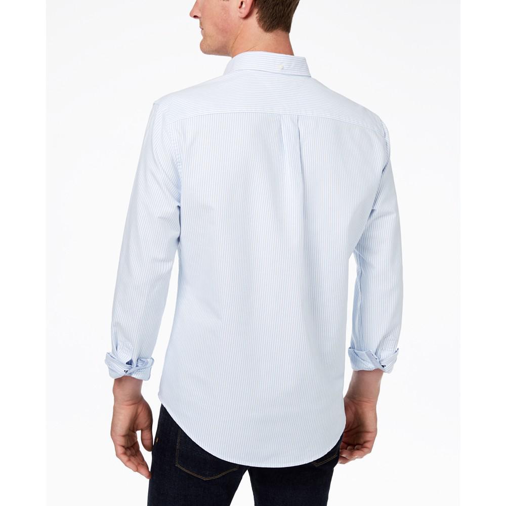 商品Tommy Hilfiger|Men's New England Stripe Shirt, Created for Macy's,价格¥453,第4张图片详细描述