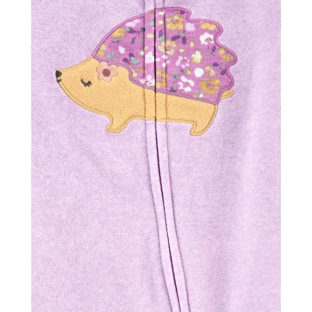 Baby Boys Hedgehog Zip-Up Fleece Sleep and Play商品第2张图片规格展示