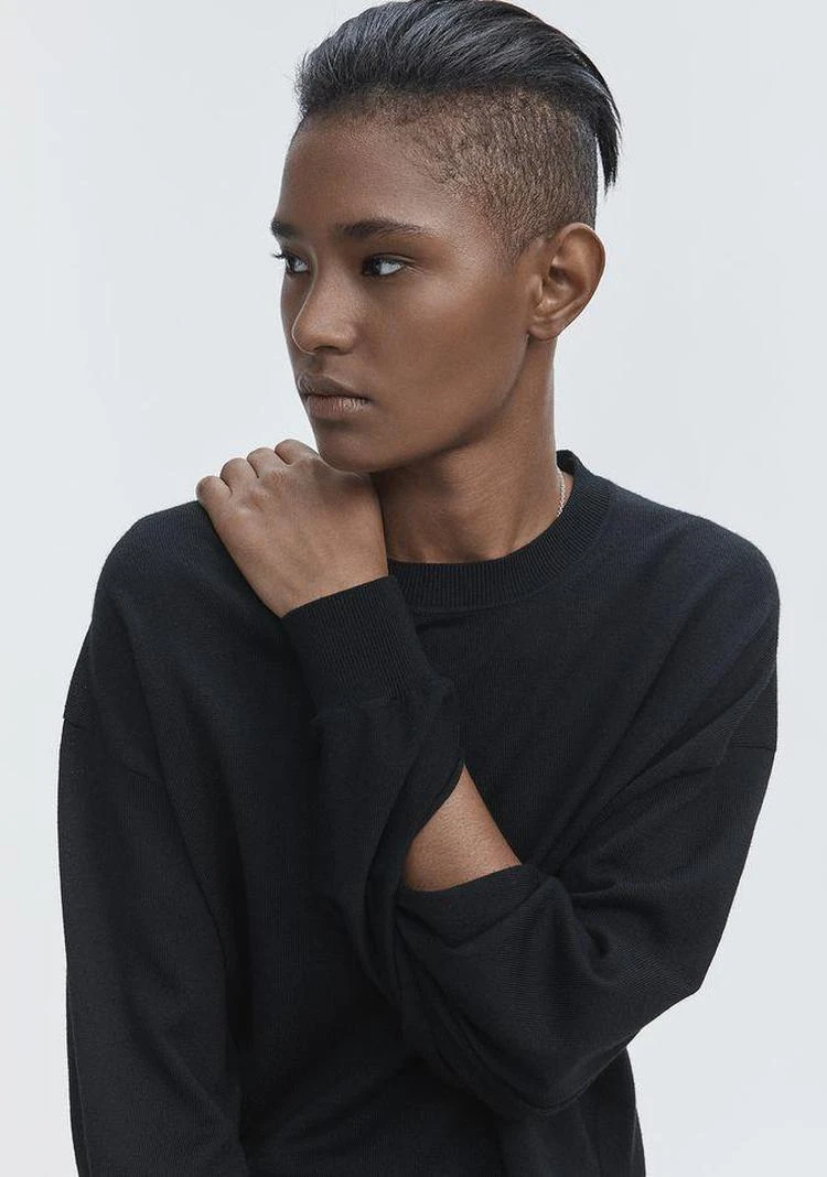 商品Alexander Wang|TWISTED SLEEVE SWEATER,价格¥1130,第4张图片详细描述