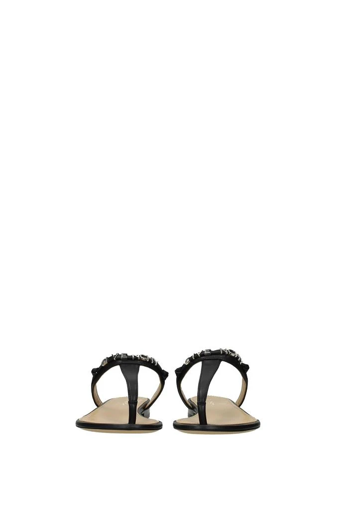 商品Givenchy|Flip flops Leather Black,价格¥1757,第3张图片详细描述