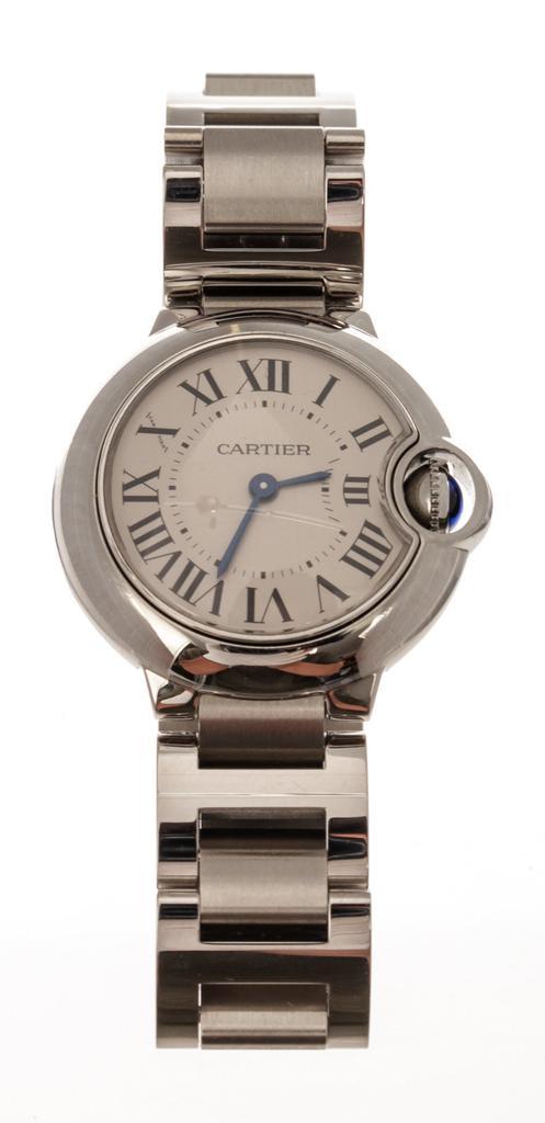 商品[二手商品] Cartier|Cartier Ballon Bleu Silver Dial Stainless Steel Ladies Watch,价格¥36148,第5张图片详细描述
