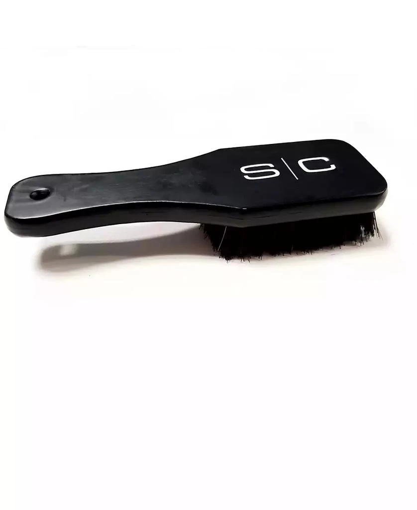 商品StyleCraft Professional|Square Barber Paddle Brush 100% Natural Boar Bristles and Wood Handle,价格¥150,第3张图片详细描述