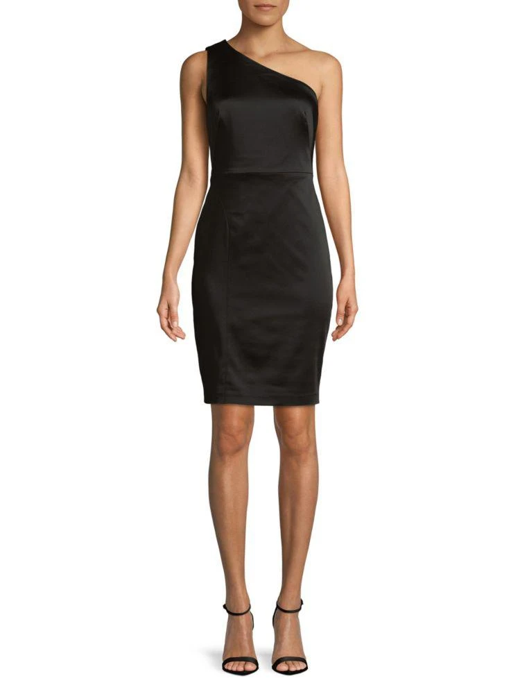 商品Calvin Klein|One-Shoulder Sheath Dress,价格¥436,第1张图片