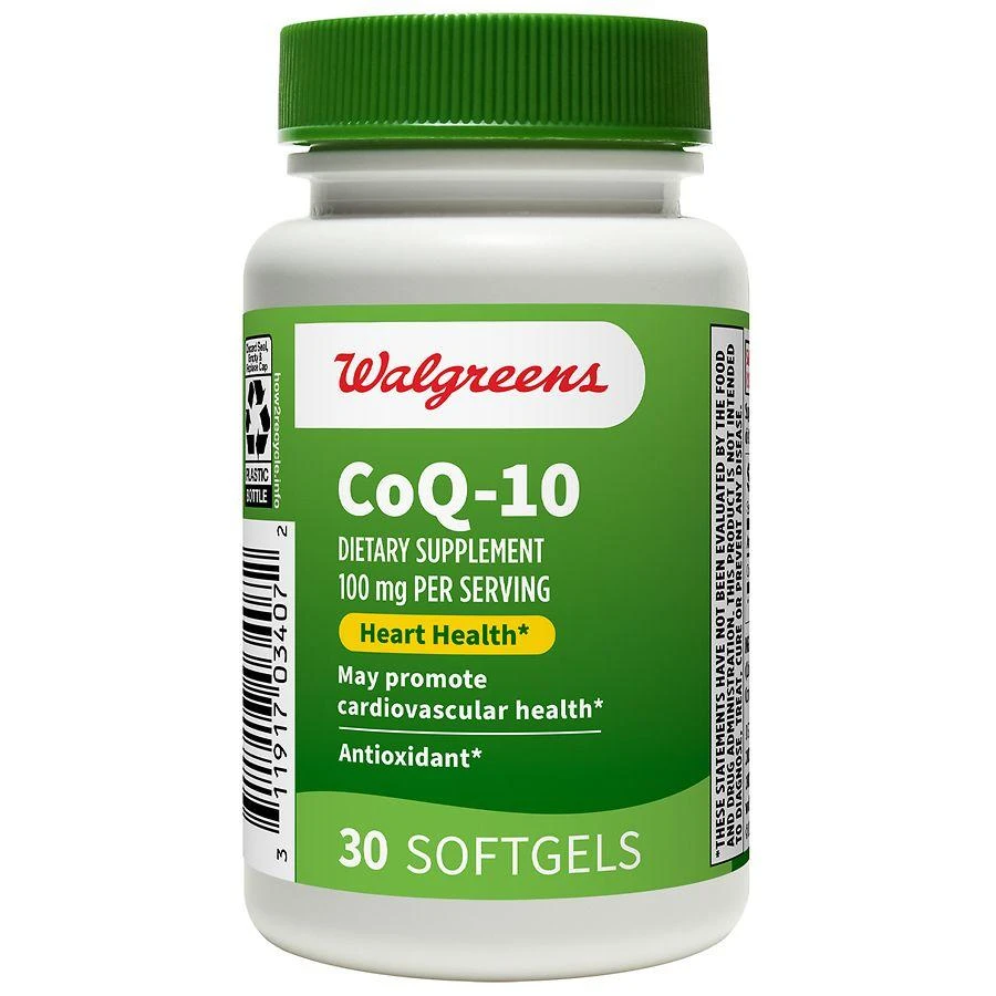 商品Walgreens|CoQ-10 100mg Softgels,价格¥110,第1张图片