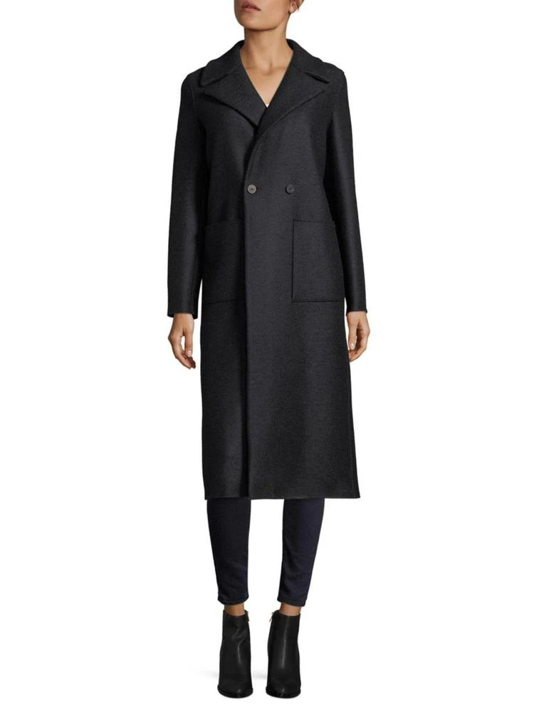 商品Harris Wharf London|Boxy Duster Wool Coat,价格¥2275,第1张图片