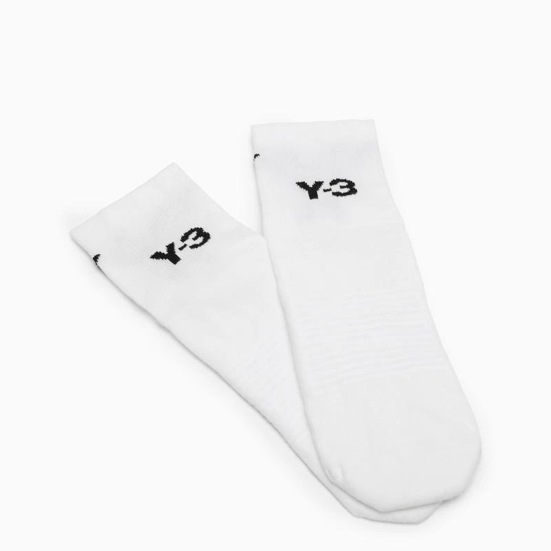 商品Y-3|White cotton sports socks,价格¥223,第2张图片详细描述