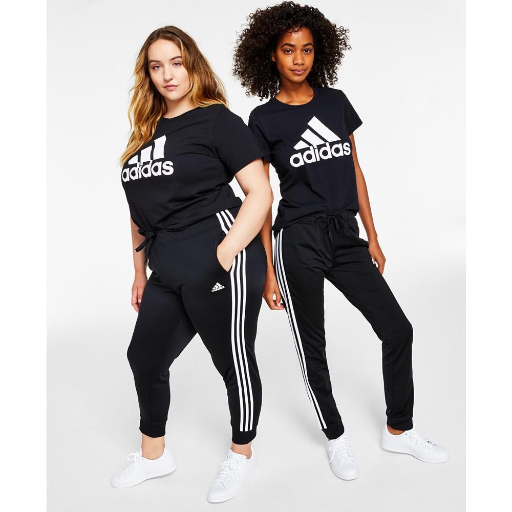 商品Adidas|Women's Essentials Warm-Up Slim Tapered 3-Stripes Track Pants, XS-,价格¥166,第1张图片