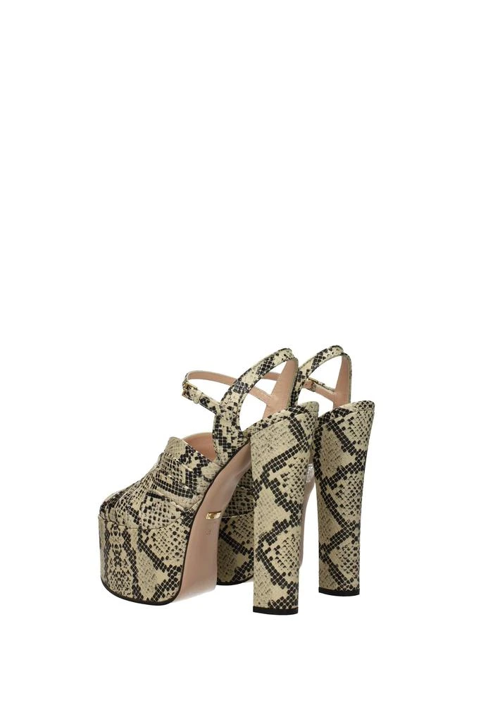 商品Gucci|Sandals Leather Beige,价格¥3454,第4张图片详细描述