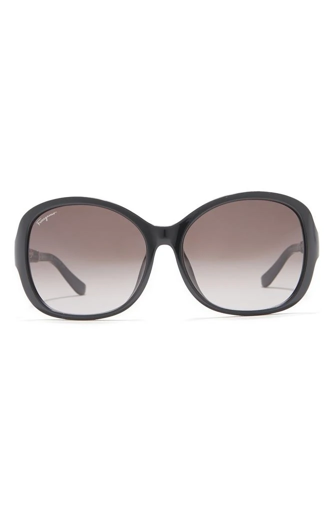 商品Salvatore Ferragamo|Salvatore Ferragamo 59mm Square Sunglasses,价格¥607,第1张图片