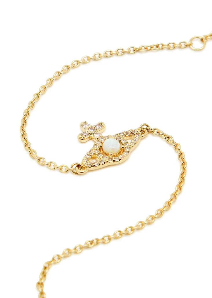 商品Vivienne Westwood|Olympia gold-tone orb bracelet,价格¥794,第2张图片详细描述