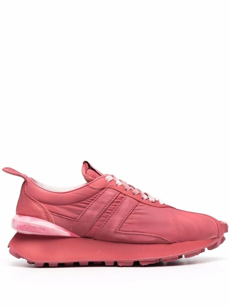 商品Lanvin|Lanvin Women&#39;s  Fuchsia Polyester Sneakers,价格¥5091,第1张图片