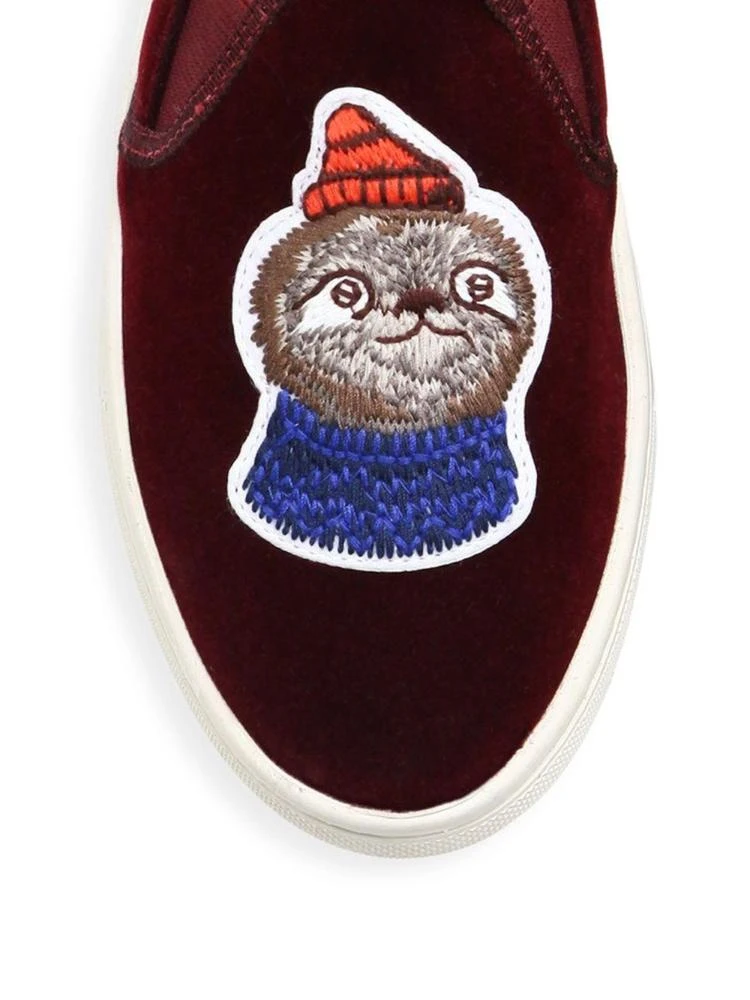 商品Soludos|Velvet Sloth Sneakers,价格¥357,第3张图片详细描述