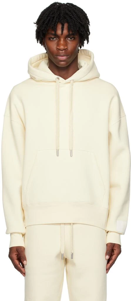 商品AMI|Off-White Drawstring Hoodie,价格¥3798,第1张图片