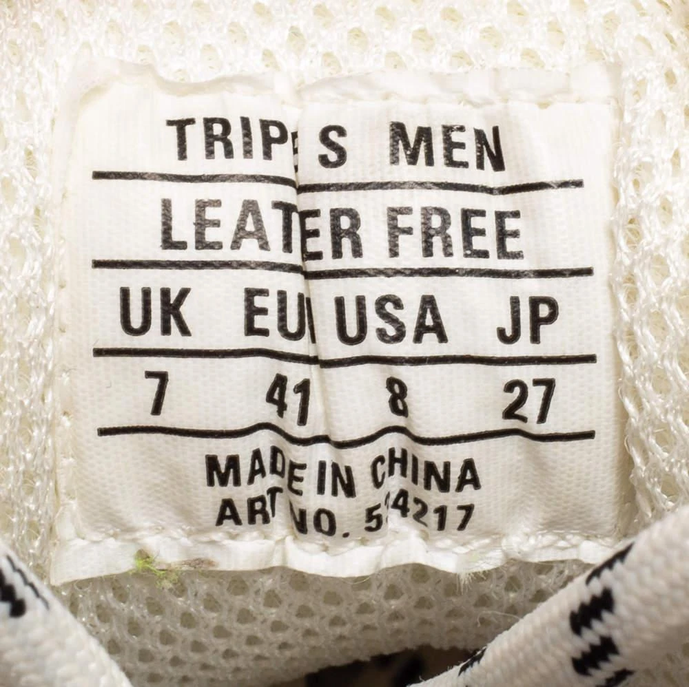 Balenciaga White Nubuck Leather and Mesh Triple S Low-Top Sneakers Size 41 商品