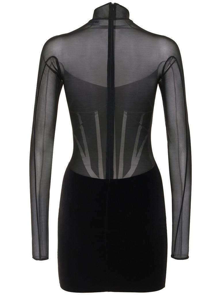 商品Wolford|Mugler X Wolford Shaping Mini Dress,价格¥5816,第7张图片详细描述