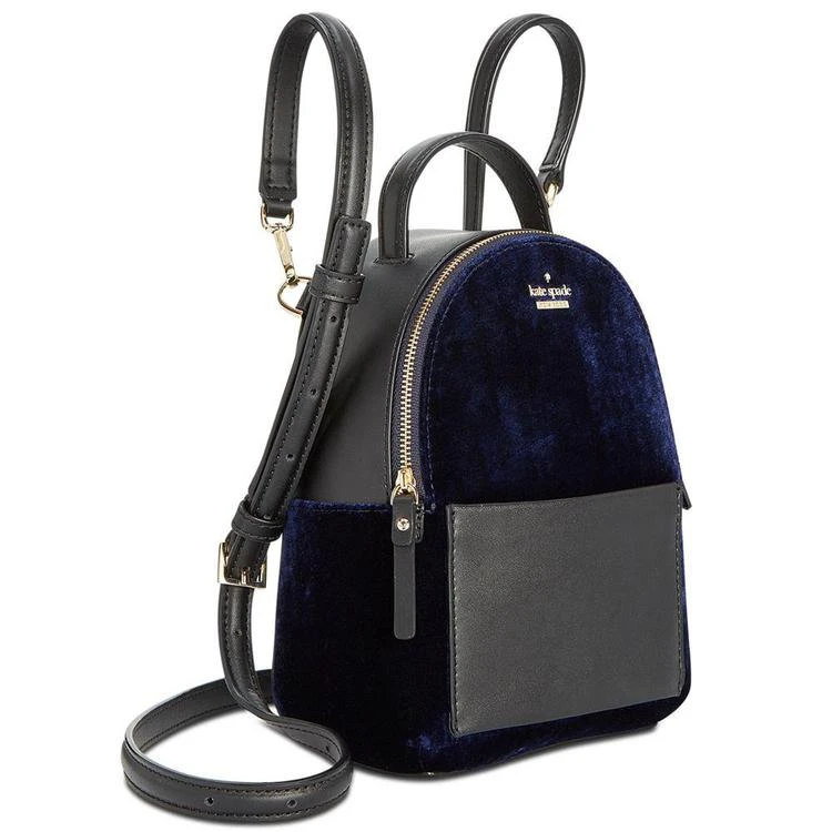 商品Kate Spade|Watson Lane Velvet Merry Mini Crossbody Backpack,价格¥1242,第4张图片详细描述