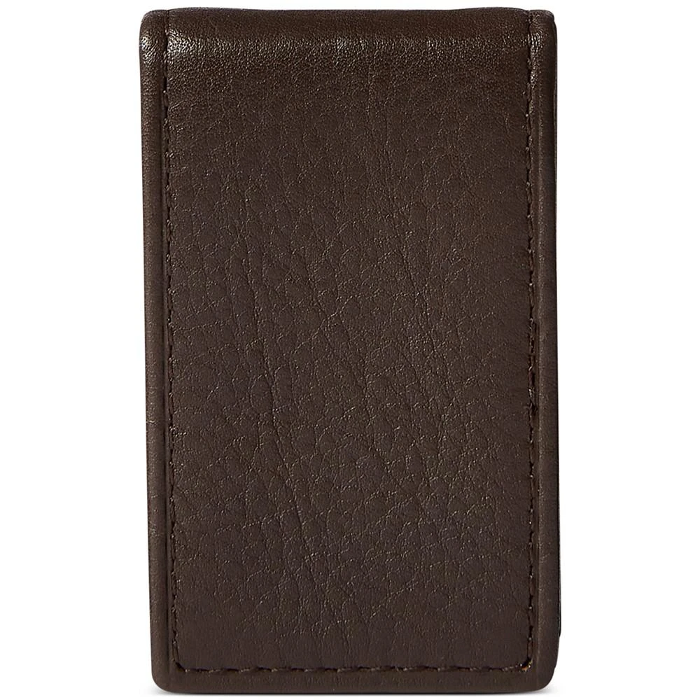 商品Ralph Lauren|Men's Pebbled Leather Money Clip,价格¥411,第3张图片详细描述