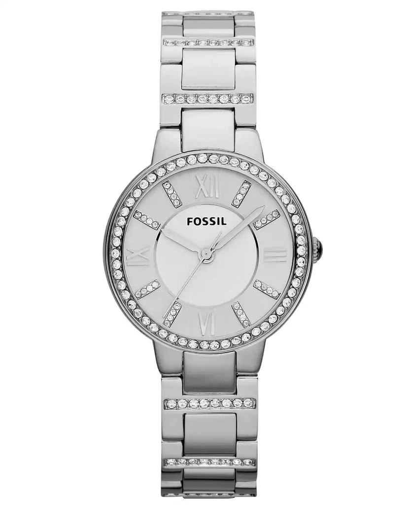 商品Fossil|Women's Virginia Stainless Steel Bracelet Watch 30mm ES3282,价格¥598,第1张图片