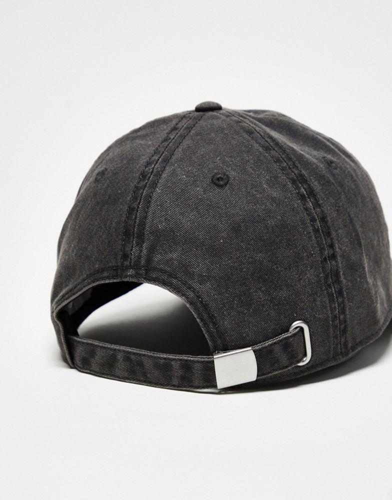 商品Topshop|Topshop graphic city cap in black,价格¥141,第5张图片详细描述