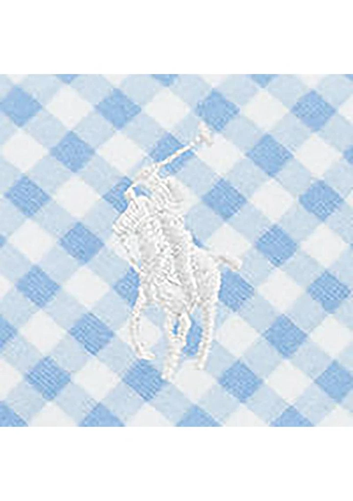 商品Ralph Lauren|Baby Boys Gingham Printed Cotton Footed Coverall,价格¥166,第3张图片详细描述