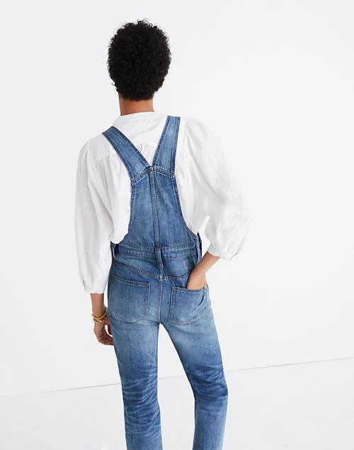 商品Madewell|Straight-Leg Overalls in Bernard Wash,价格¥792,第3张图片详细描述