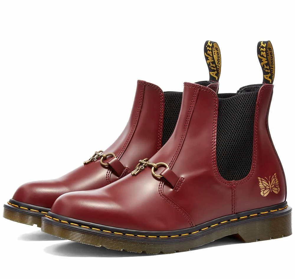 商品Dr. Martens|DR. MARTENS Dr. Martens 2976 Snaffle x Needles Boots,价格¥2033,第2张图片详细描述