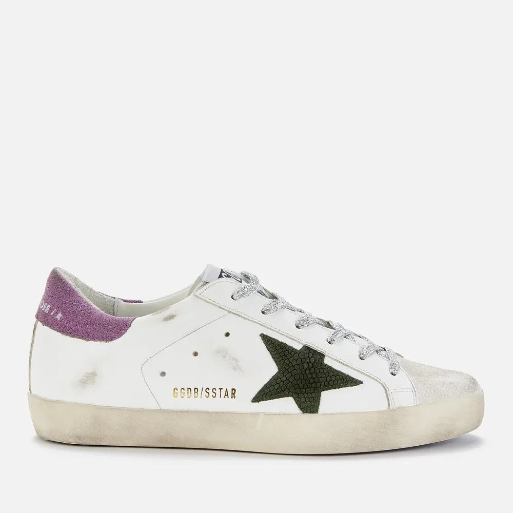 商品Golden Goose|Golden Goose Women's Superstar Leather Trainers,价格¥3639,第1张图片