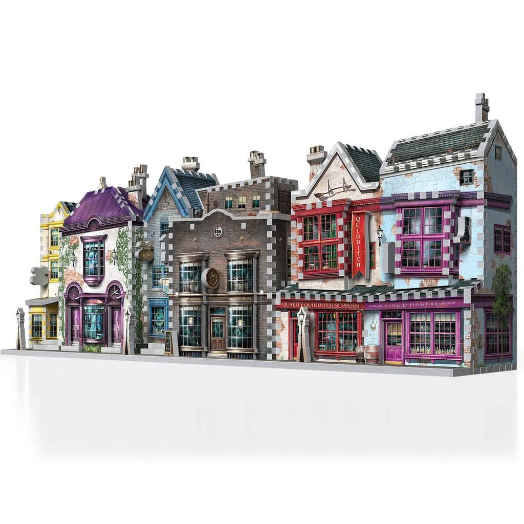 商品The Hut|Harry Potter Diagon Alley Collection Madam Malkins & Florean Fortescues 3D Puzzle (290 Pieces),价格¥293,第3张图片详细描述