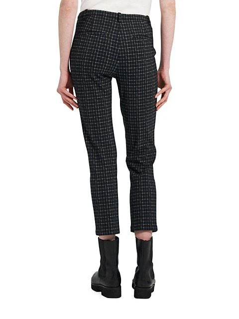 商品Theory|Checkered Skinny Crop Leggings,价格¥680,第4张图片详细描述