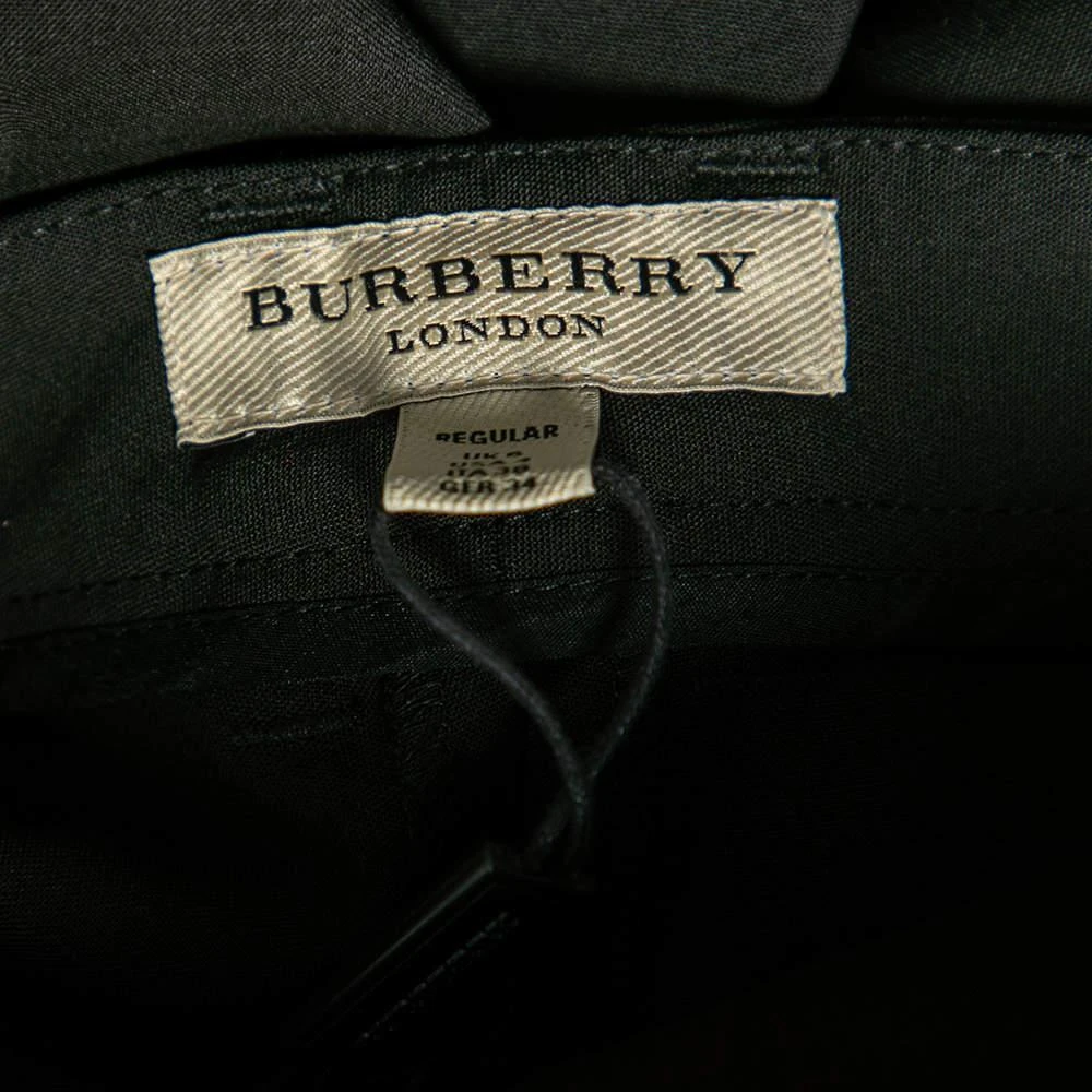 商品[二手商品] Burberry|Burberry Black Wool Regular Fit Pants S,价格¥769,第5张图片详细描述