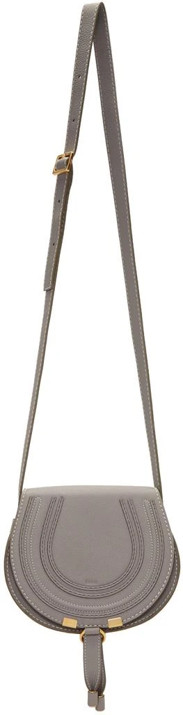 商品Chloé|Grey Mini Marcie Bag,价格¥5920,第1张图片