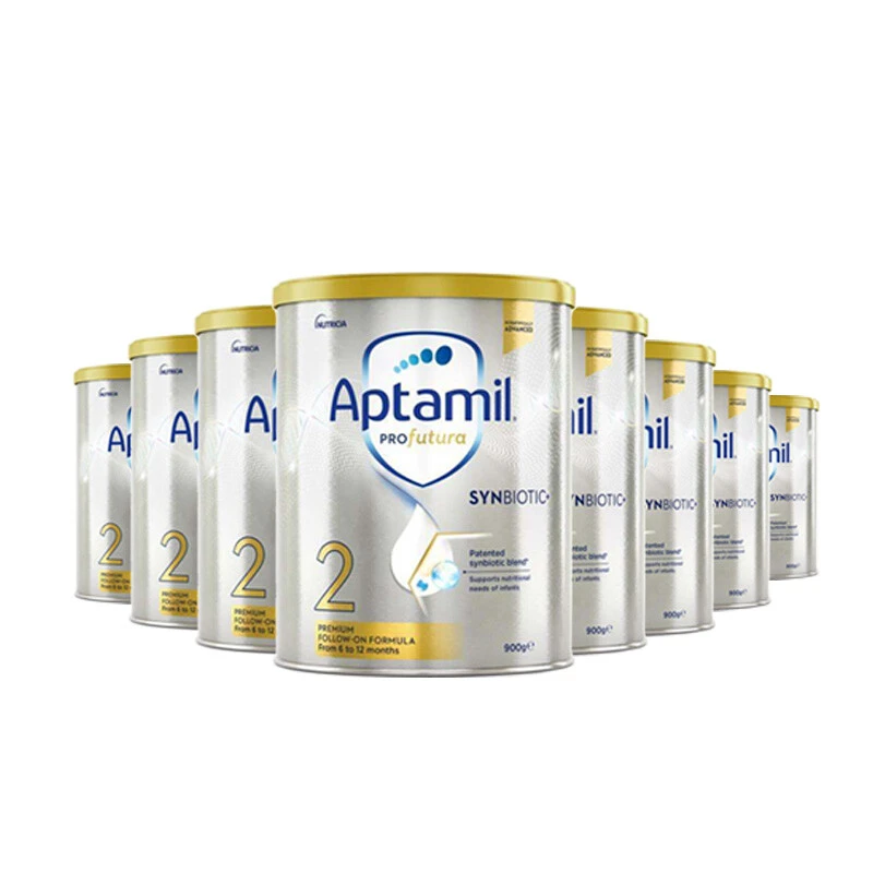 澳洲Aptamil pro爱他美白金版奶粉2段900g/罐 新旧版本随机发（保税仓发货）（预售3个工作日内发货） 商品