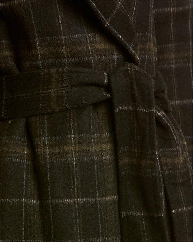 Vince Plaid Wool & Alpaca-Blend Coat商品第4张图片规格展示