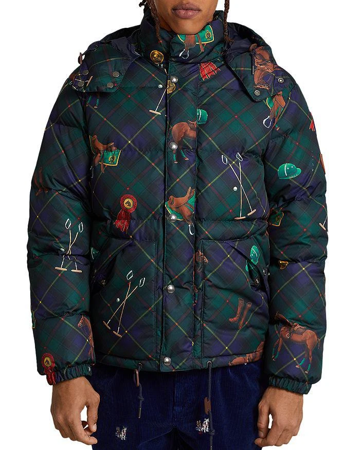 商品Ralph Lauren|Water Resistant Down Print Regular Fit Jacket,价格¥2685,第1张图片