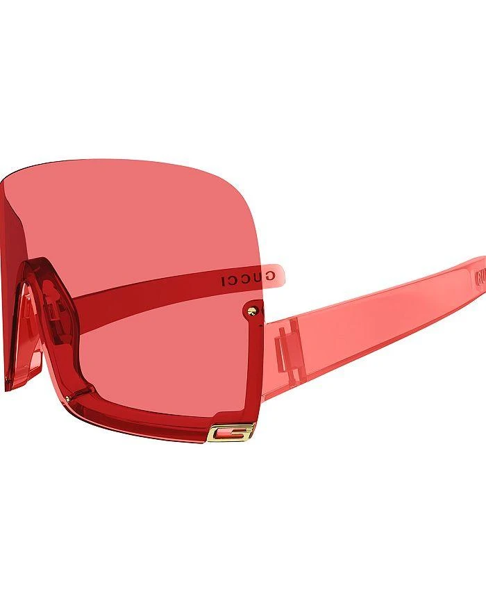 商品Gucci|Fashion Show Mask Sunglasses, 99mm,价格¥2937,第3张图片详细描述