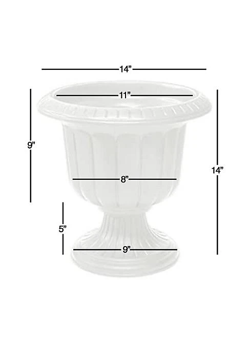 商品belk|Novelty Classic Urn 14 Inch White,价格¥150,第3张图片详细描述