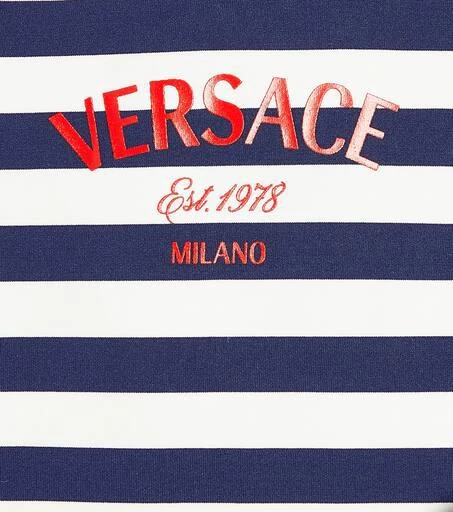 商品Versace|Baby logo striped swimsuit,价格¥1026,第3张图片详细描述