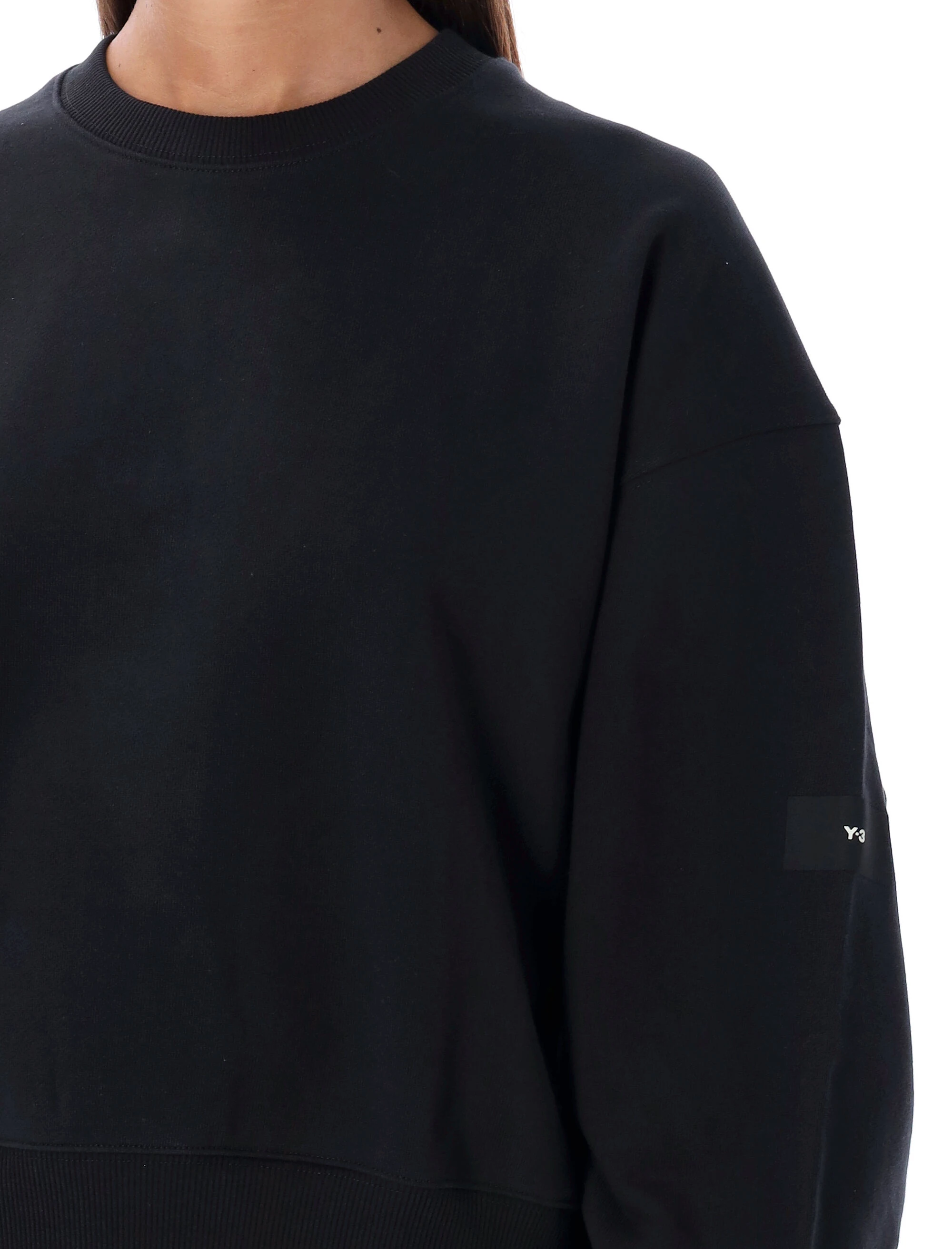 商品Y-3|Y-3 女士卫衣 H44791FLEECEBLACK 黑色,价格¥964,第4张图片详细描述