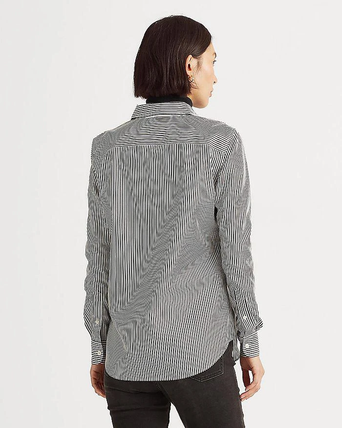 商品Ralph Lauren|Striped Button Front Top,价格¥673,第4张图片详细描述