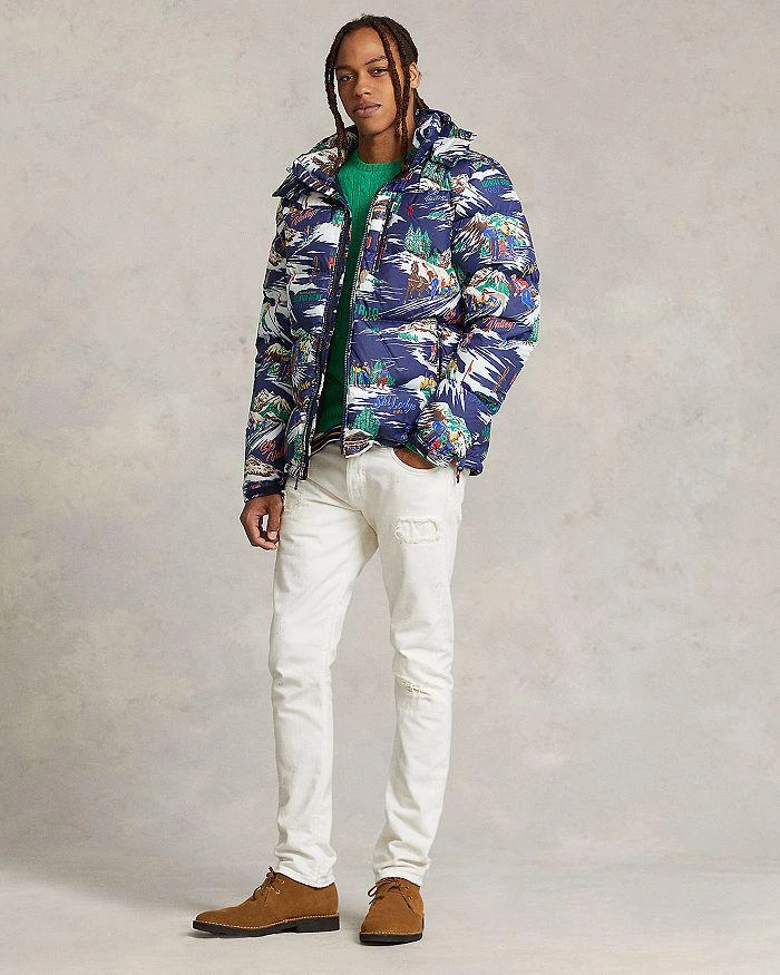 商品Ralph Lauren|Water-Repellent Down Print Jacket,价格¥1346,第2张图片详细描述